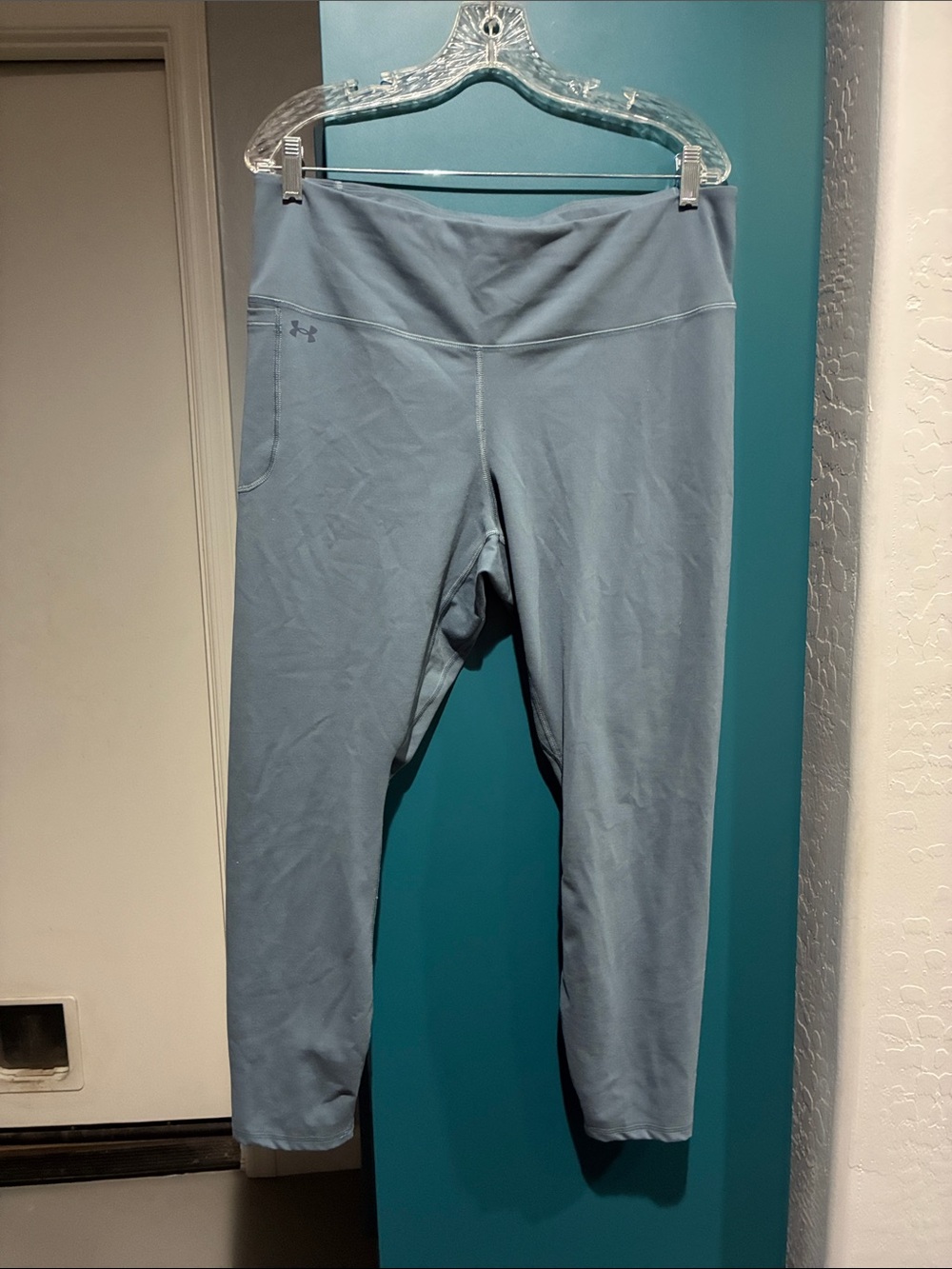 Under Armour Slate Blue Women's Performance Leggings
